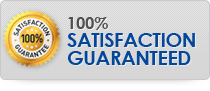 100% Satisfaction Guaranteed